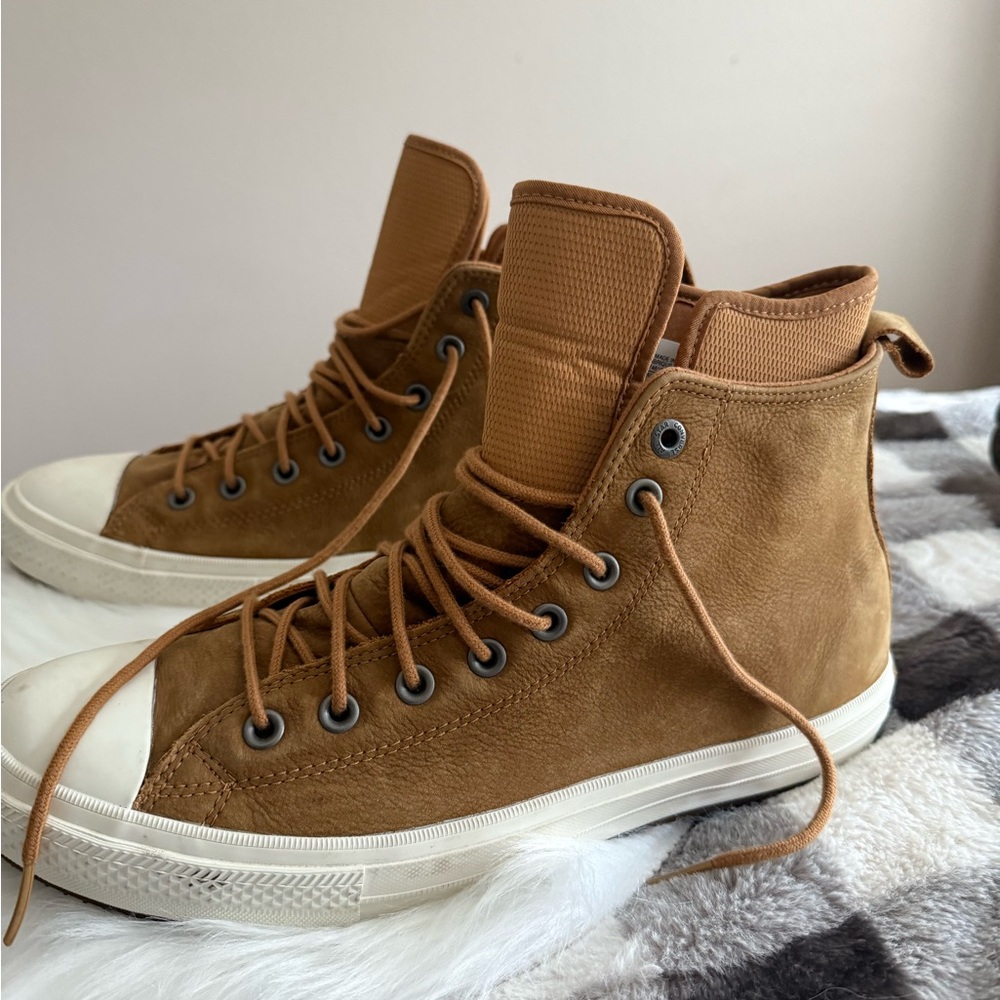 Men’s suede All Star converse high tops - Picture 2 of 8